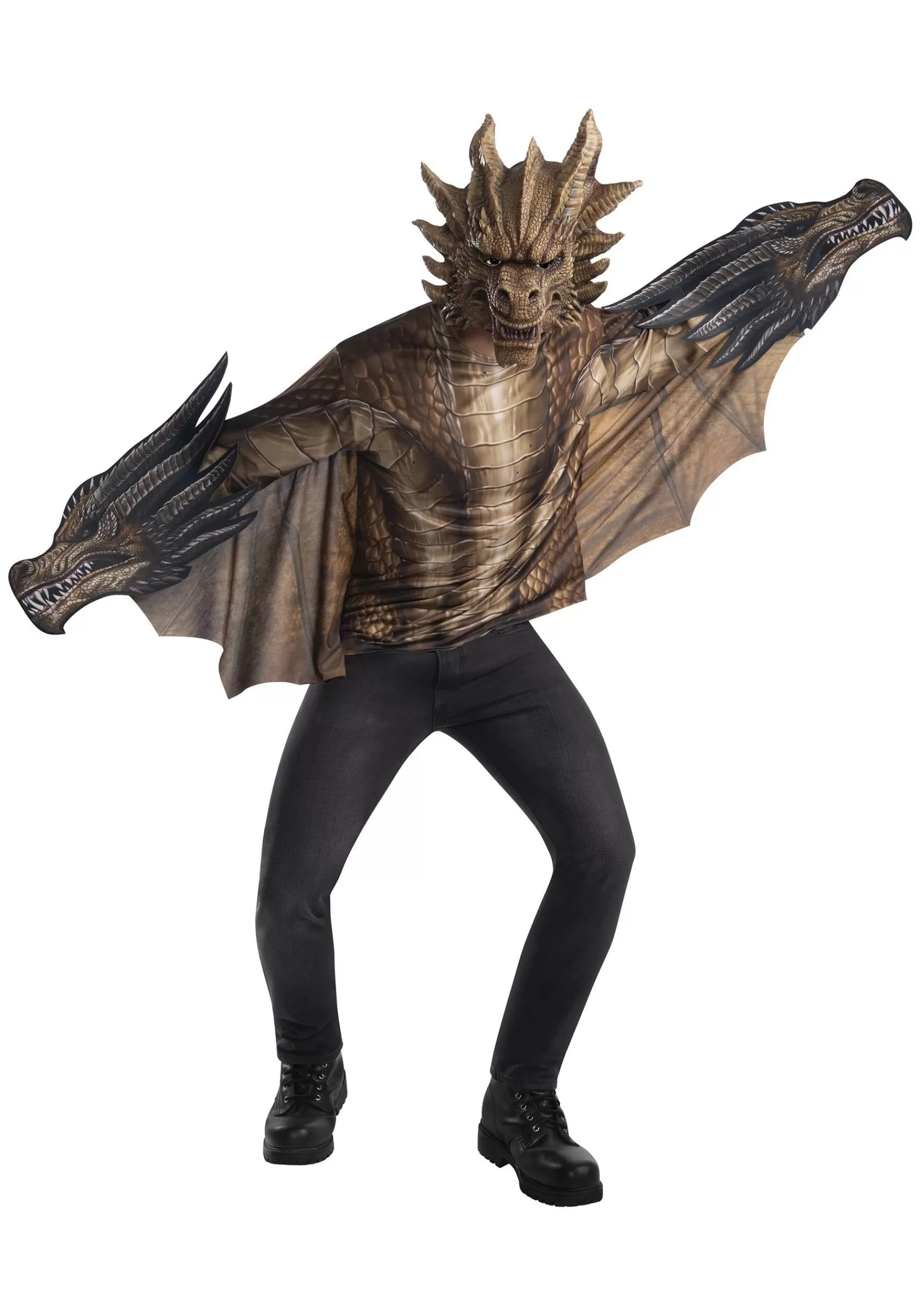 Cheap Rubies Costume Adult Godzilla King Of The Monsters Deluxe King Ghidorah Costume Tv / Movie Costumes