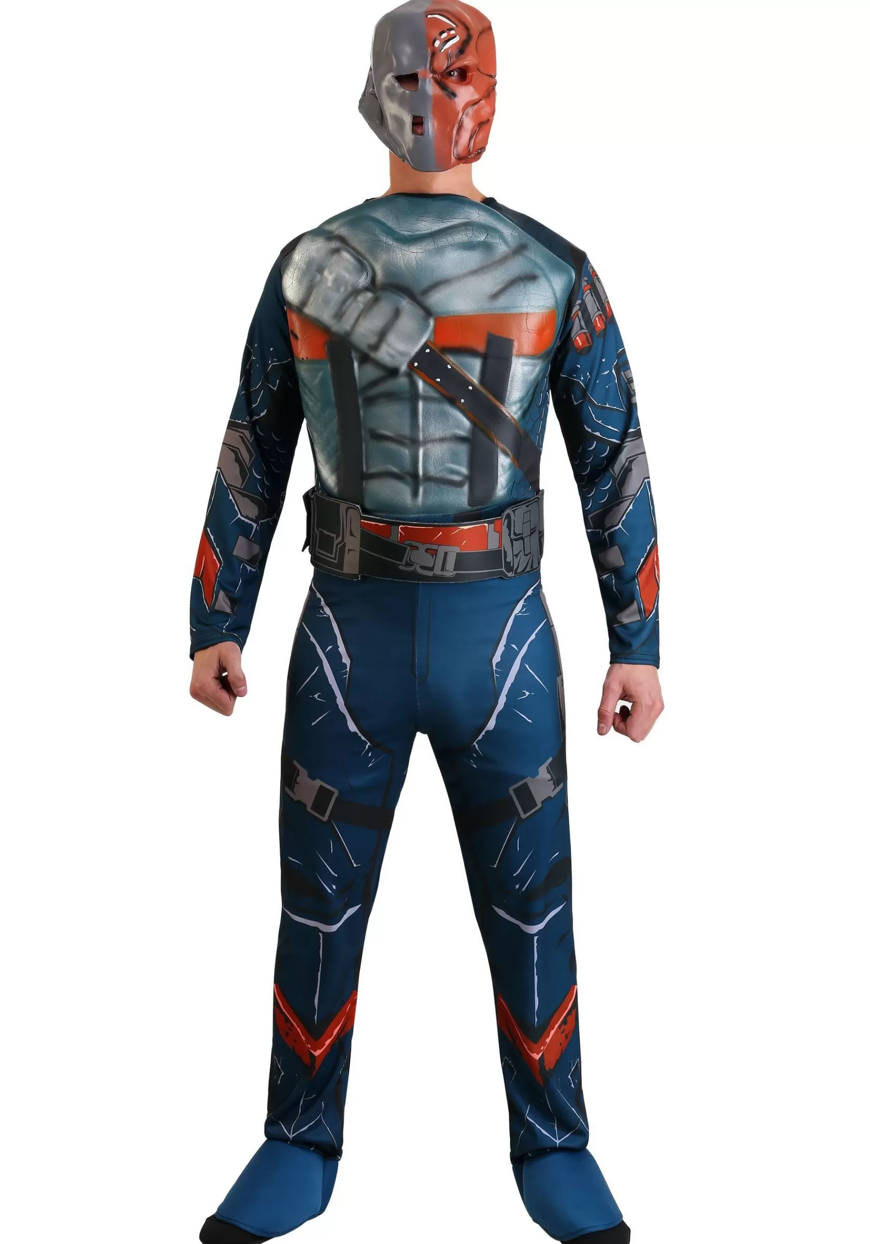 Online Rubies Costume Batman: Arkham Origins Adult Deluxe Deathstroke Costume Superhero Costumes