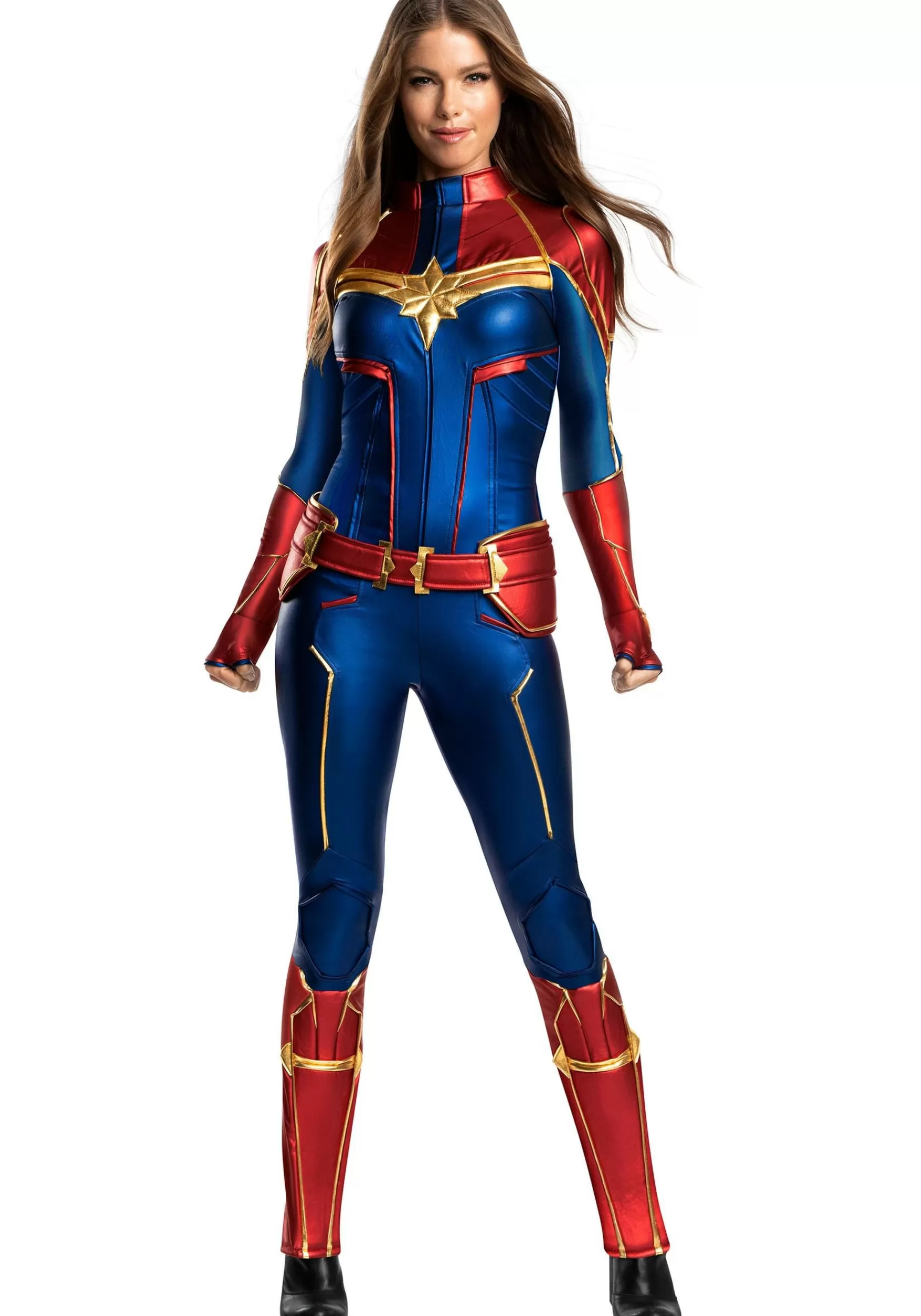 Online Rubies Costume Captain Marvel Grand Heritage Women's Costume Superhero Costumes