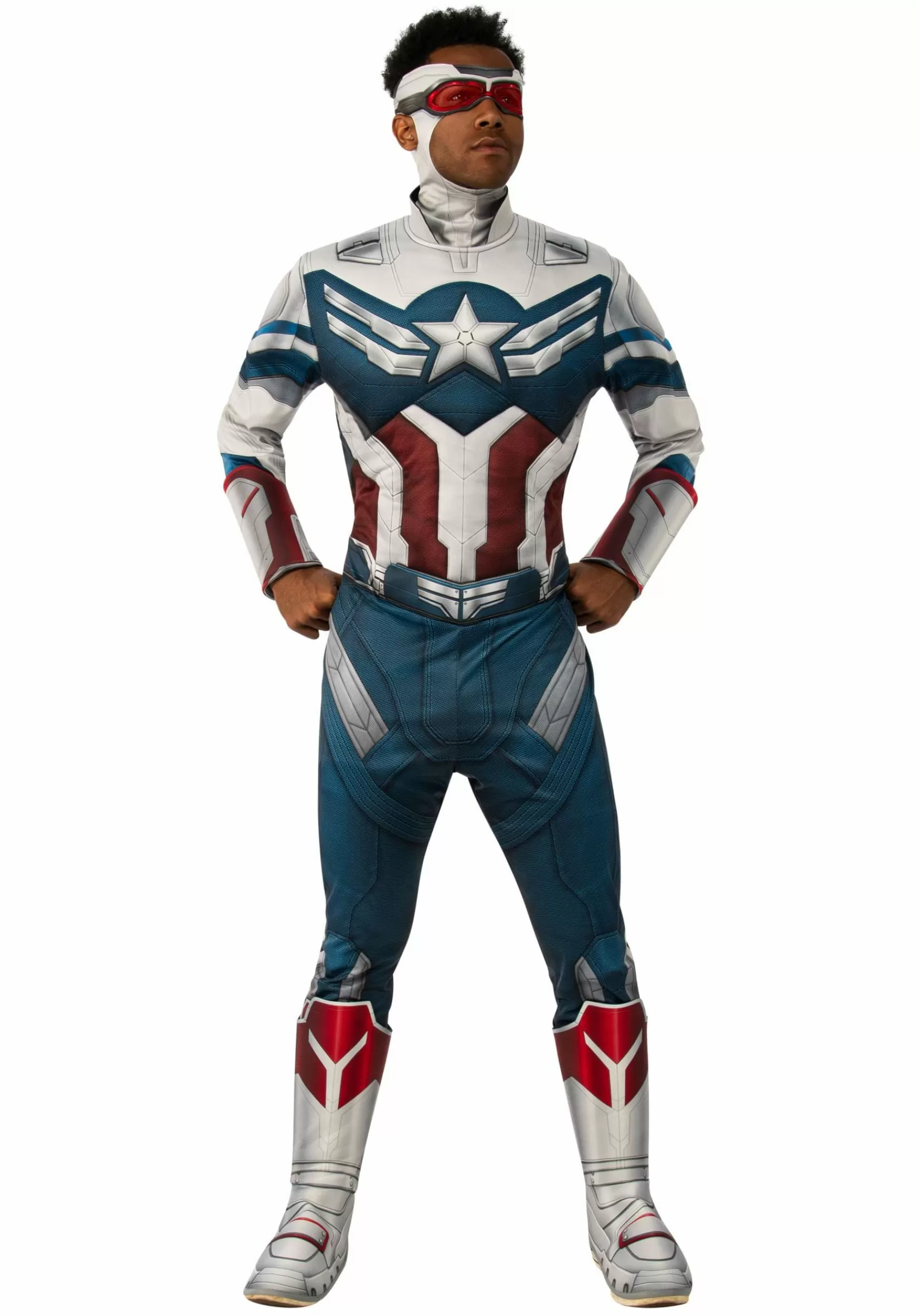 Flash Sale Rubies Costume Falcon And The Winter Soldier Deluxe Captain America Men's Costume Superhero Costumes