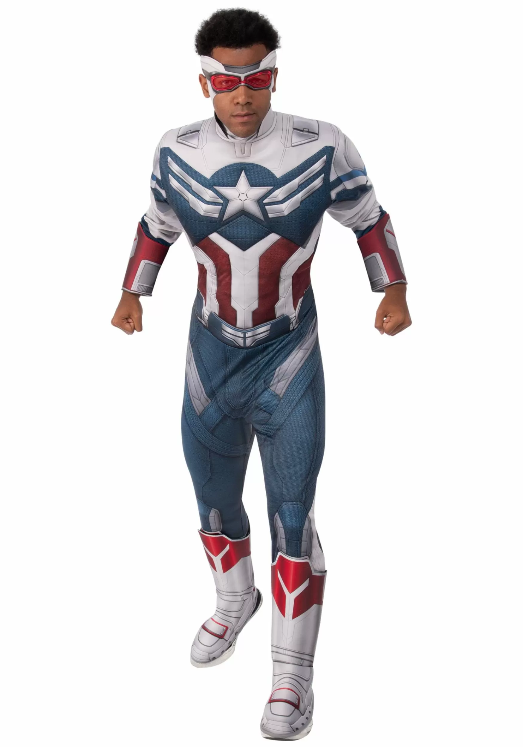 Flash Sale Rubies Costume Falcon And The Winter Soldier Deluxe Captain America Men's Costume Superhero Costumes