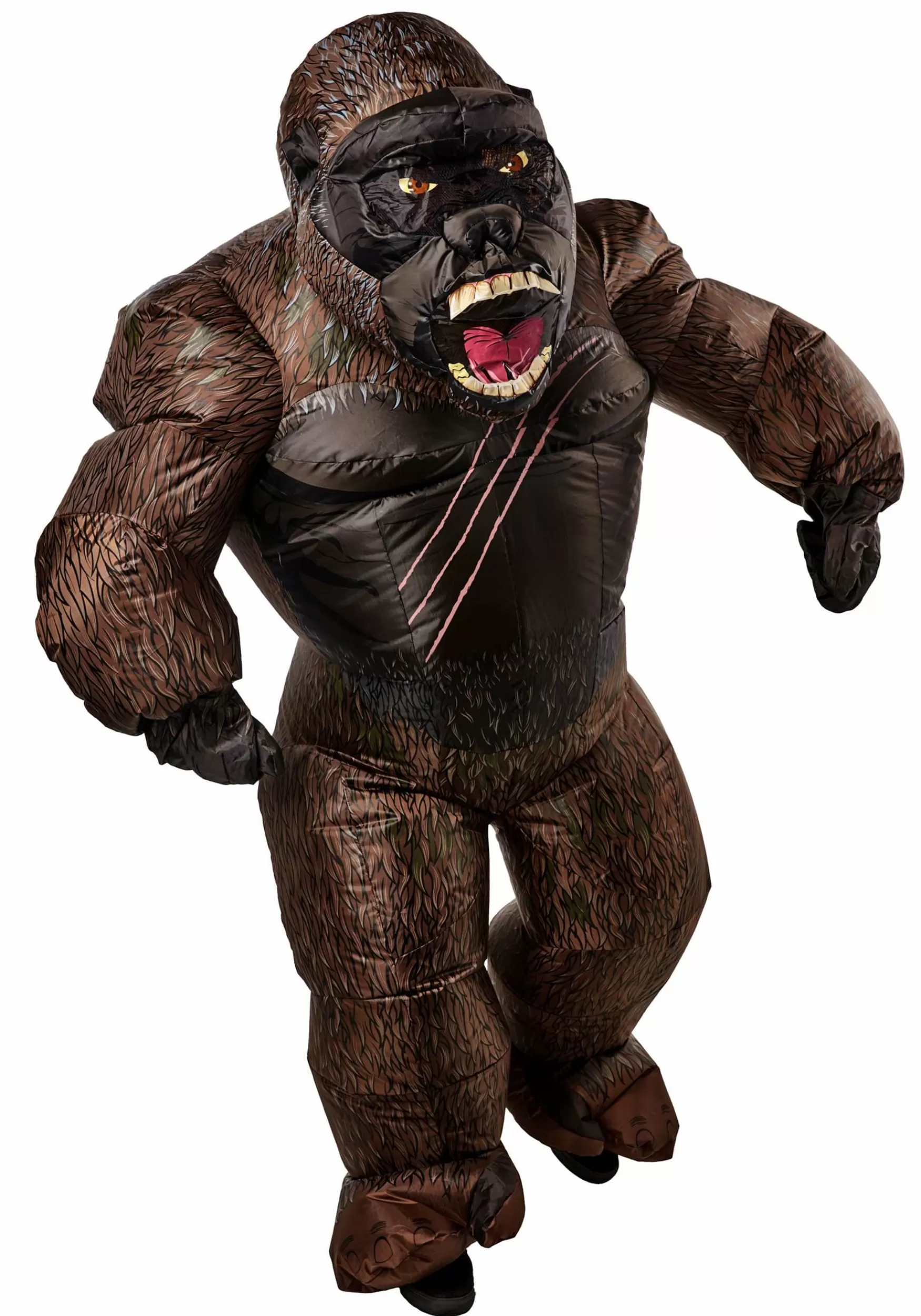 Clearance Rubies Costume Godzilla Vs Kong Adult King Kong Inflatable Costume Vinyl Figure Tv / Movie Costumes