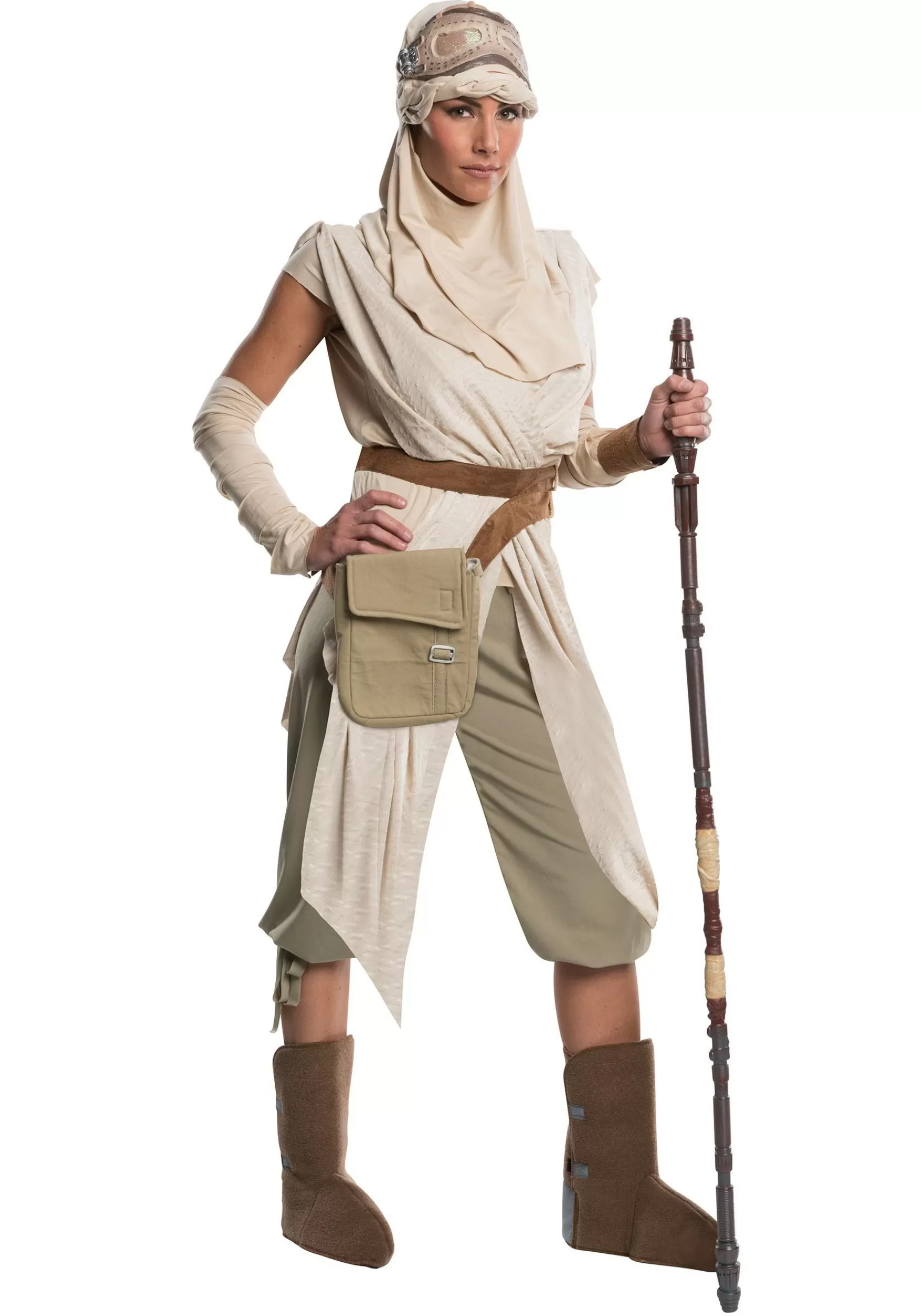 New Rubies Costume Grand Heritage Rey Costume Star Wars Costumes