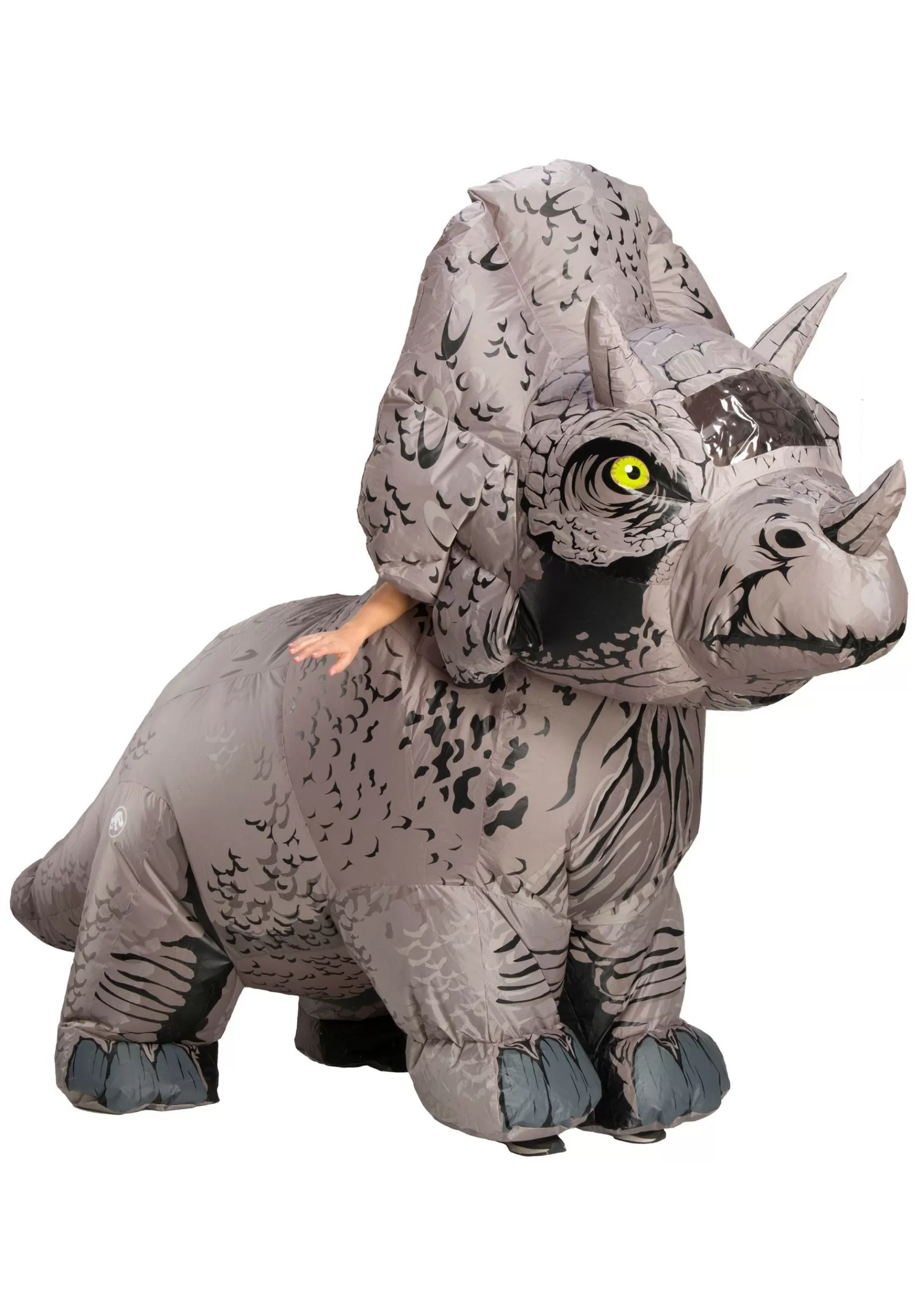Hot Rubies Costume Jurassic World 2 Inflatable Triceratops Adult Costume Tv / Movie Costumes