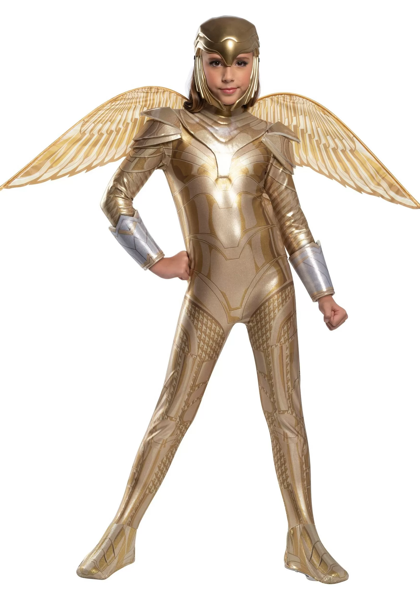 Online Rubies Costume Kids Wonder Woman Gold Armor Deluxe Costume Superhero Costumes