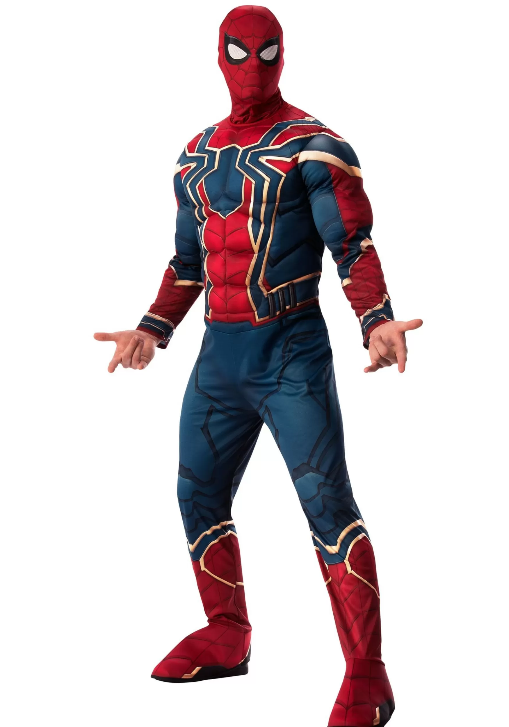 Flash Sale Rubies Costume Marvel Adult Infinity War Deluxe Iron Spider Costume Superhero Costumes