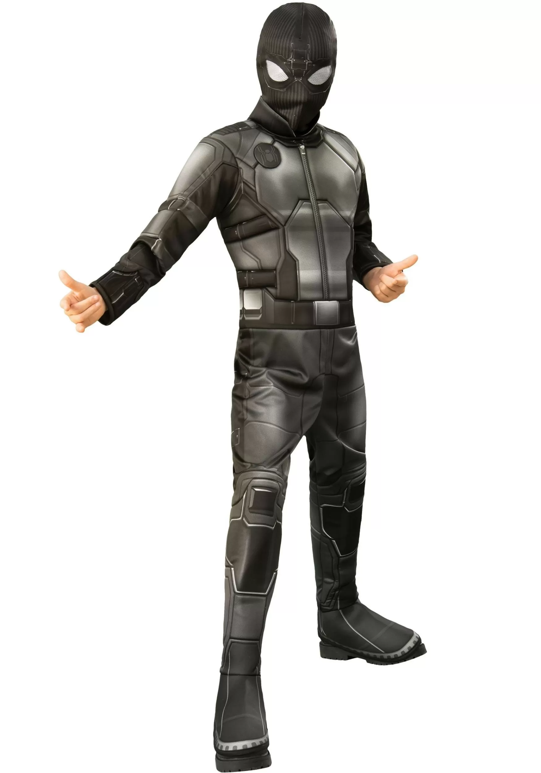 Outlet Rubies Costume Marvel Spider-Man Far From Home Spider-Man Deluxe Stealth Kid's Costume Superhero Costumes