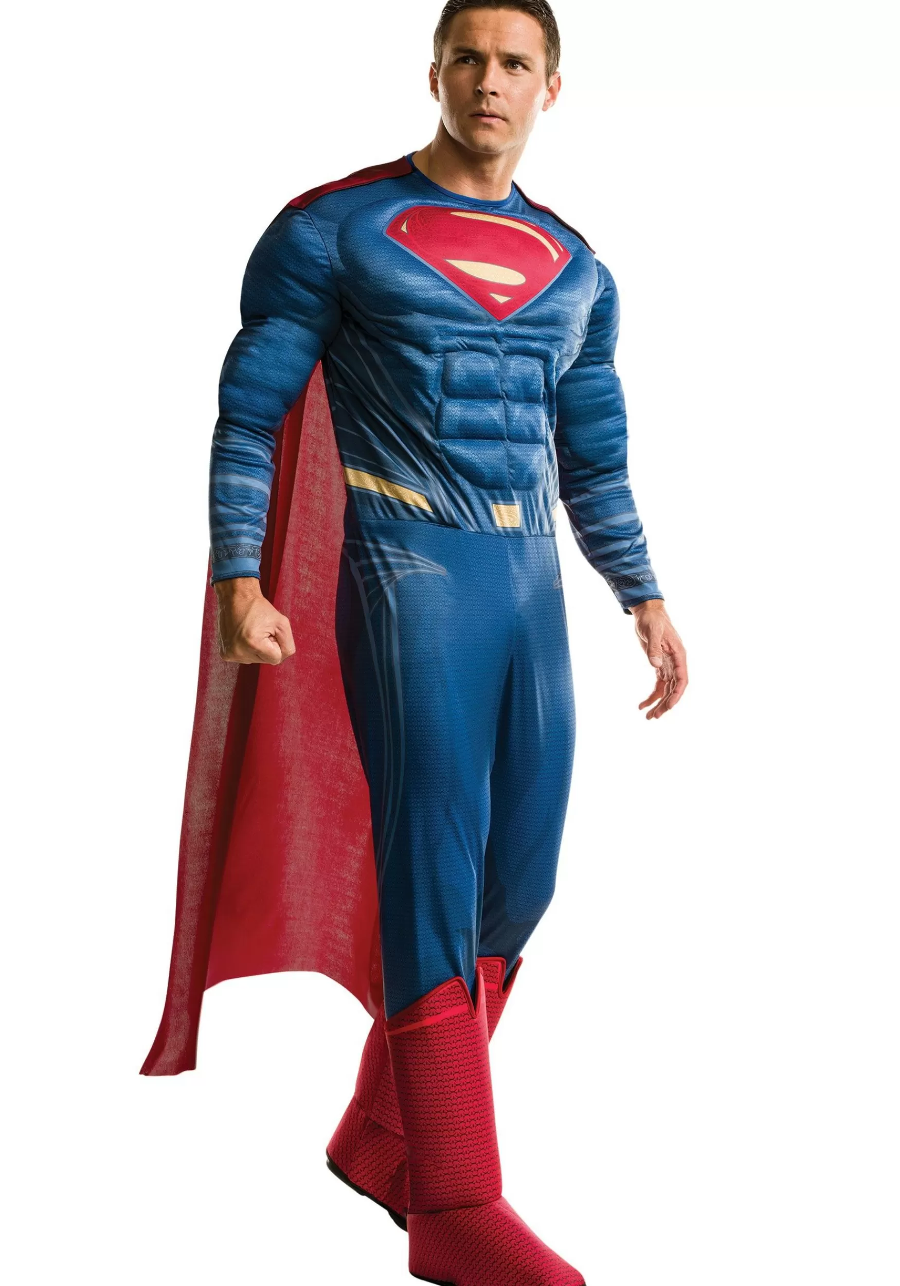 New Rubies Costume Plus Size Deluxe Dawn Of Justice Superman Costume Superhero Costumes
