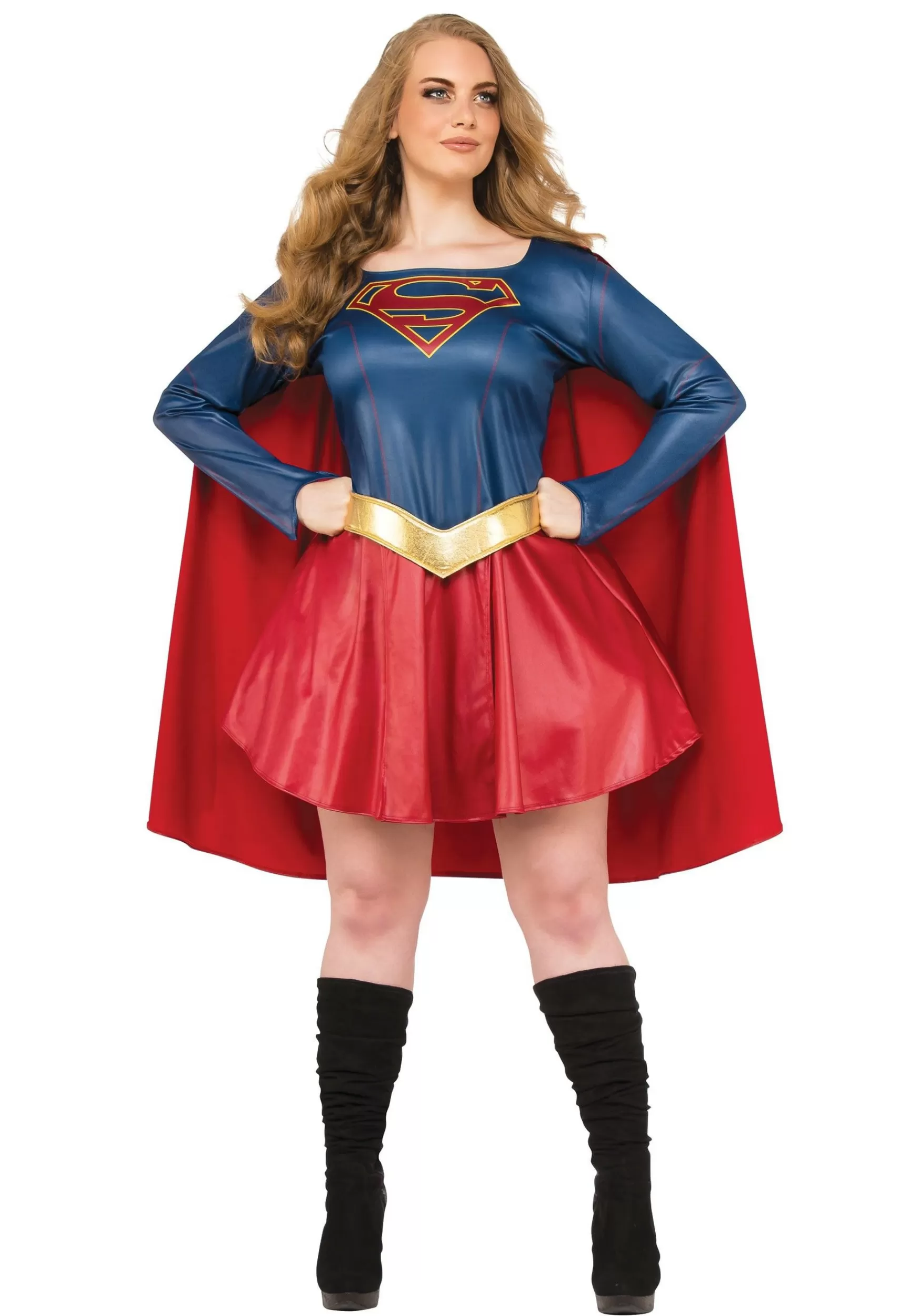 Discount Rubies Costume Plus Size Women's Supergirl Tv Costume Superhero Costumes