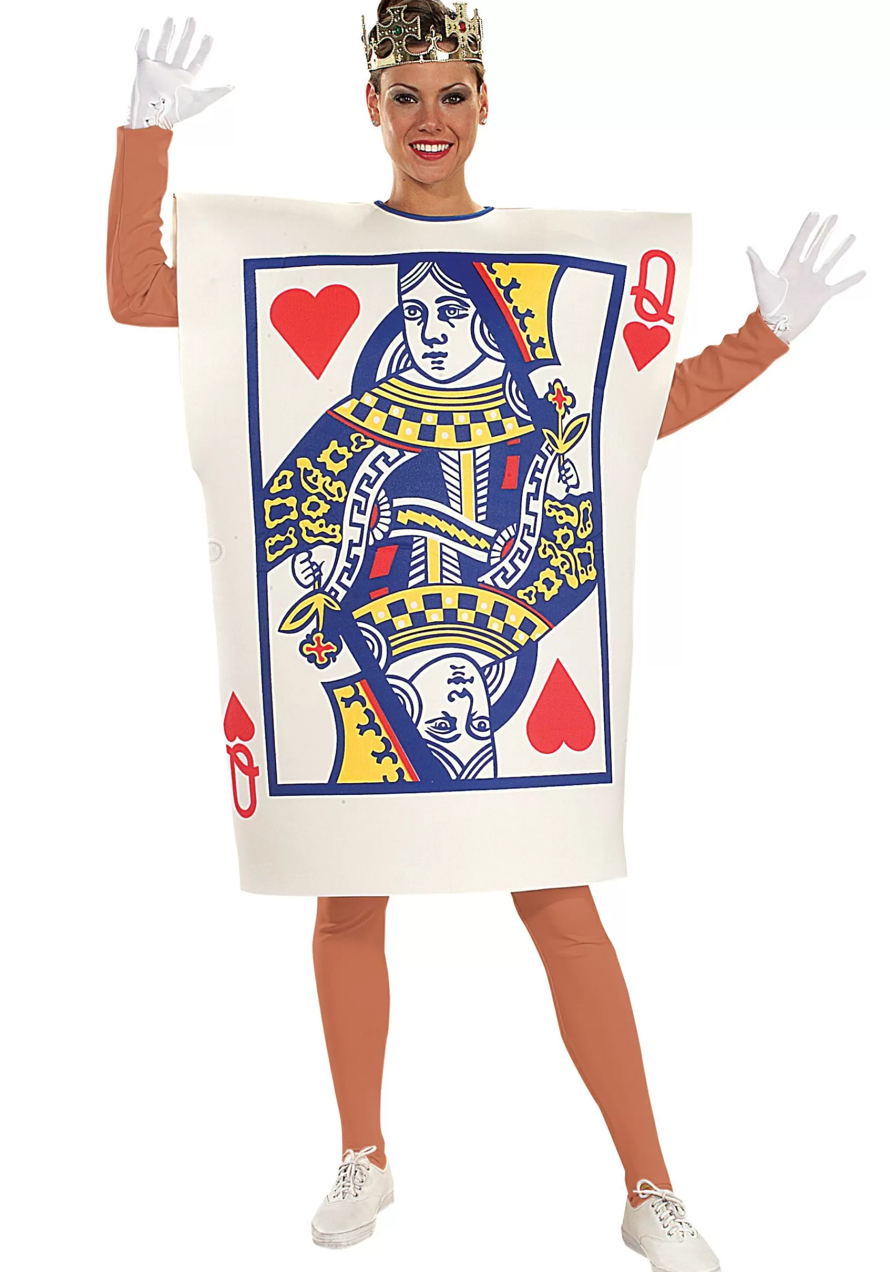 Outlet Rubies Costume Queen Of Hearts Card Costume For Women Storybook & Fairytale Costumes