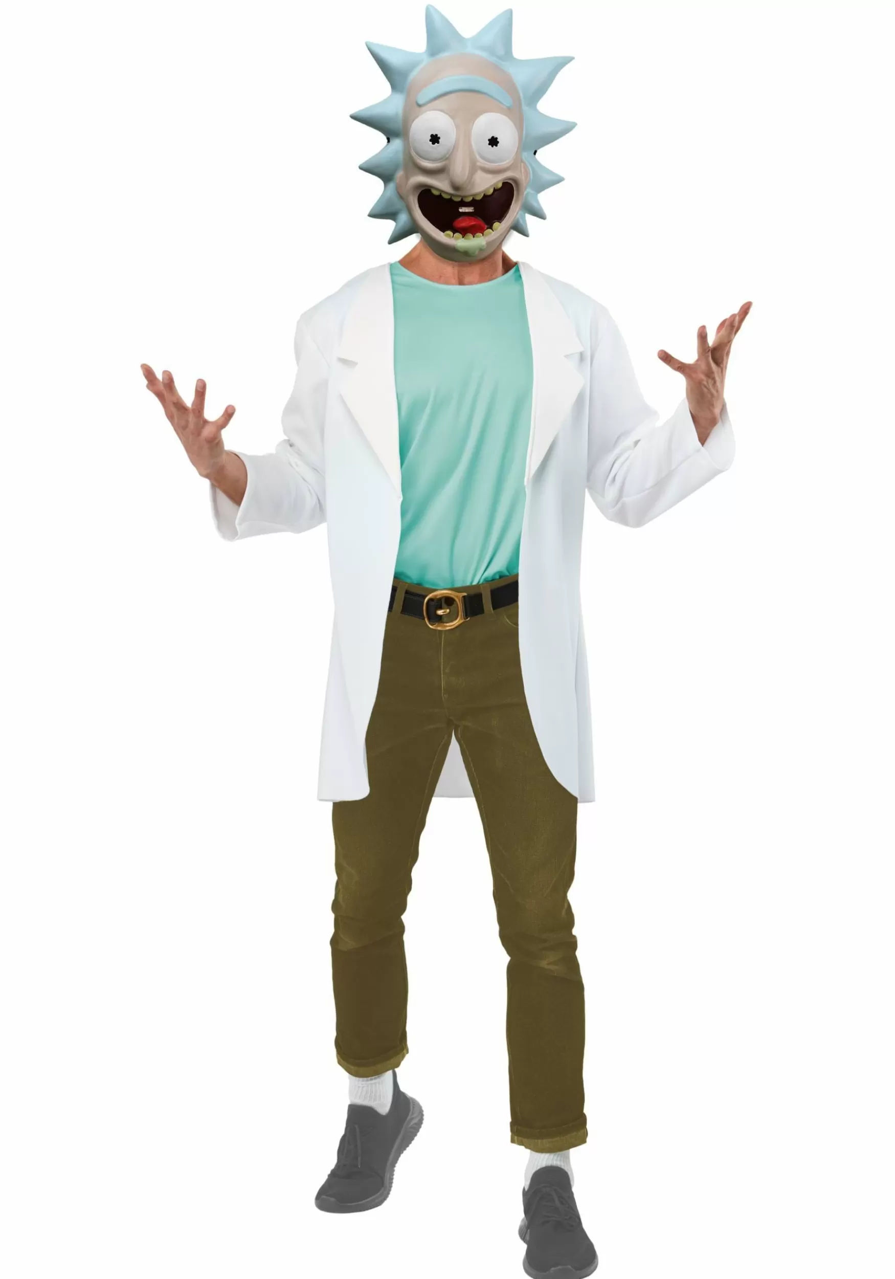 Fashion Rubies Costume Rick And Morty Rick Costume For Adults Tv / Movie Costumes