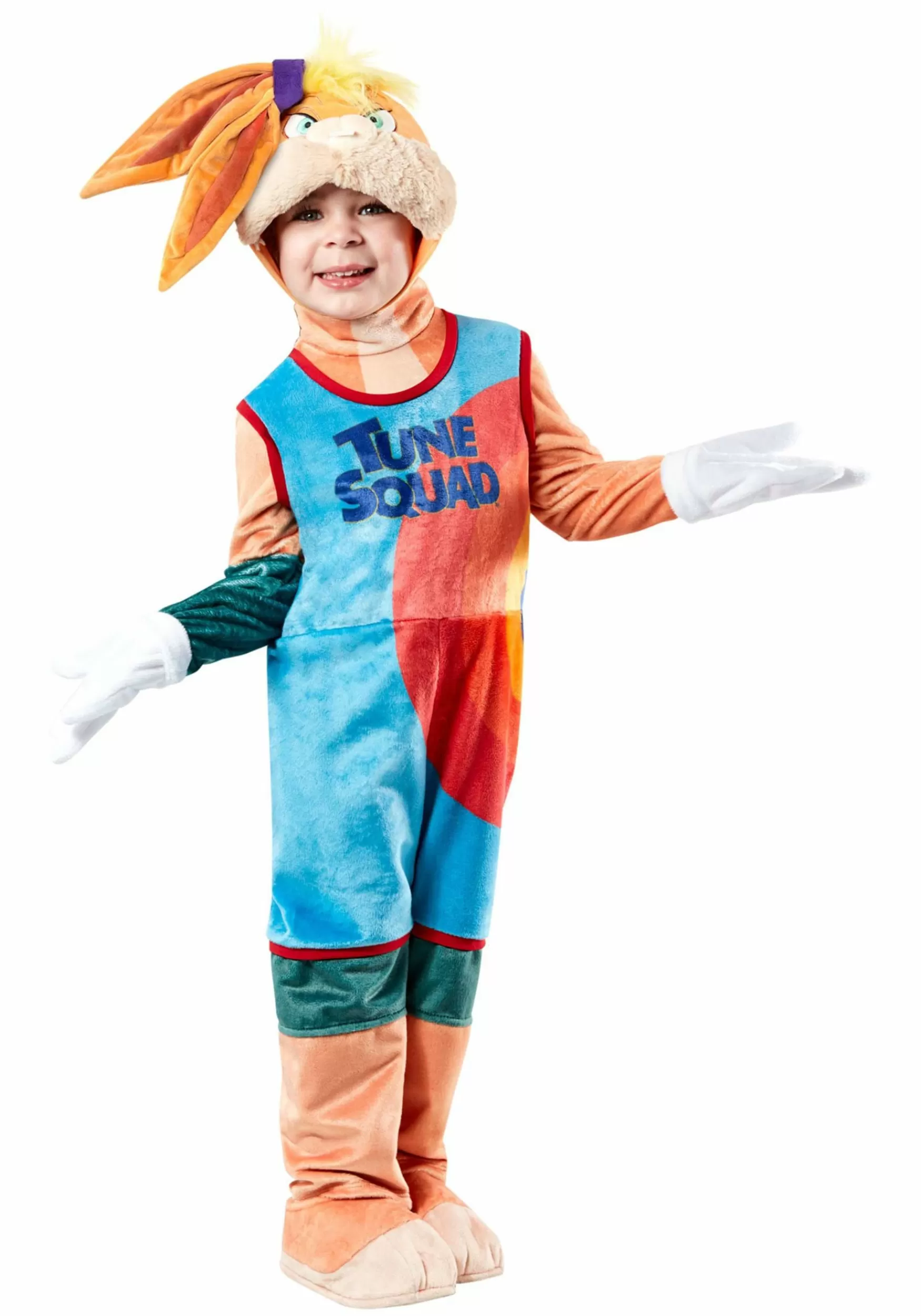 Best Rubies Costume Space Jam 2 Lola Bunny Tune Squad Costume For Toddlers Tv / Movie Costumes