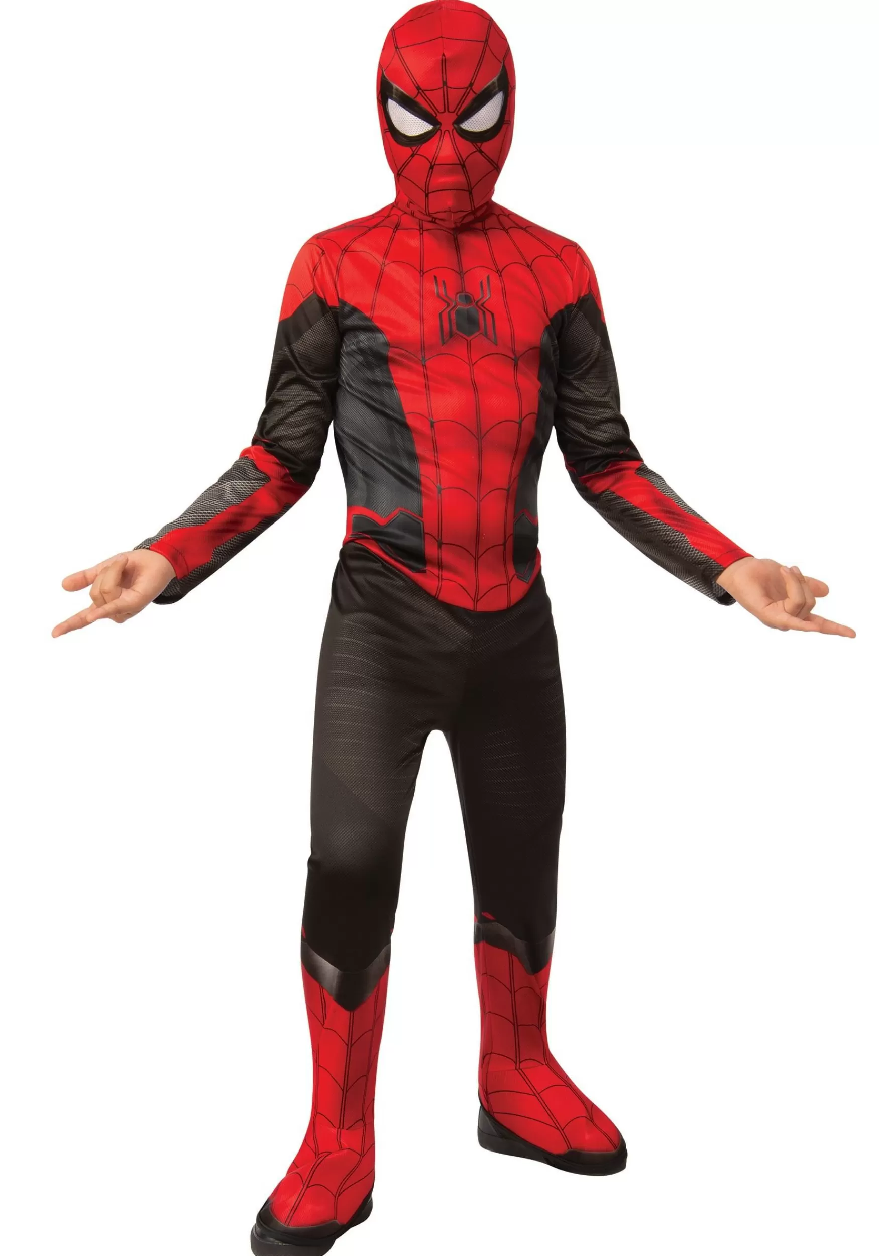 Flash Sale Rubies Costume Spider-Man Far From Home Spider-Man Child Red And Black Classic Costume Superhero Costumes