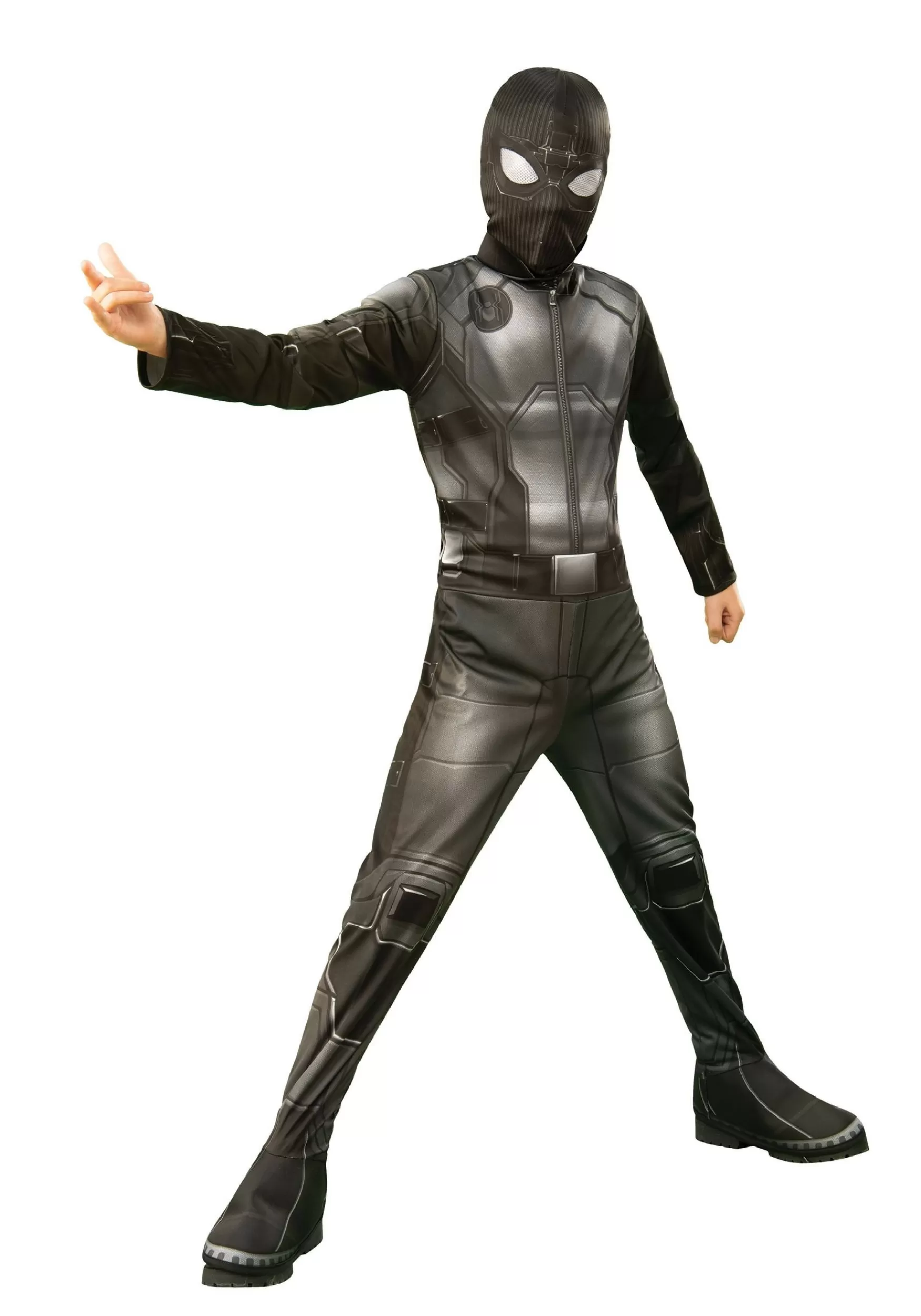 Shop Rubies Costume Spider-Man Far From Home Spider-Man Kids Classic Stealth Costume Superhero Costumes