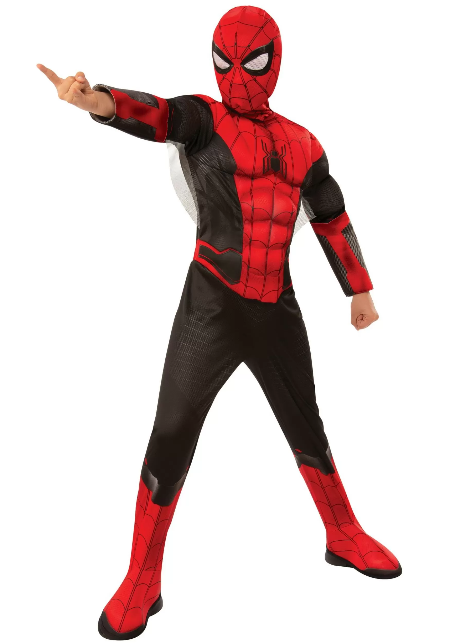 Store Rubies Costume Spider-Man Far From Home Spider-Man Kids Red And Black Superhero Costumes