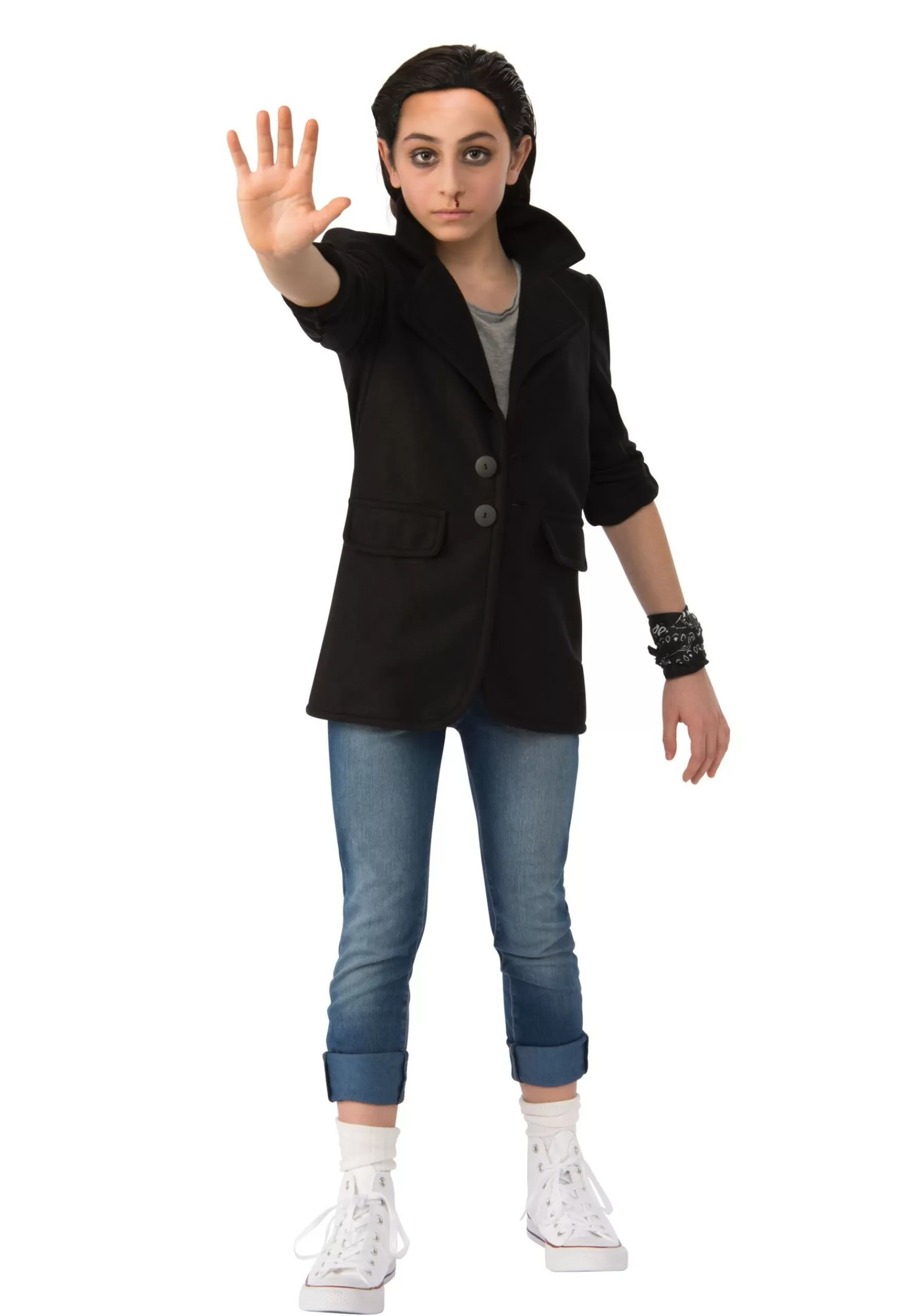 Store Rubies Costume Stranger Things Eleven Punk Costume For Girls Tv / Movie Costumes