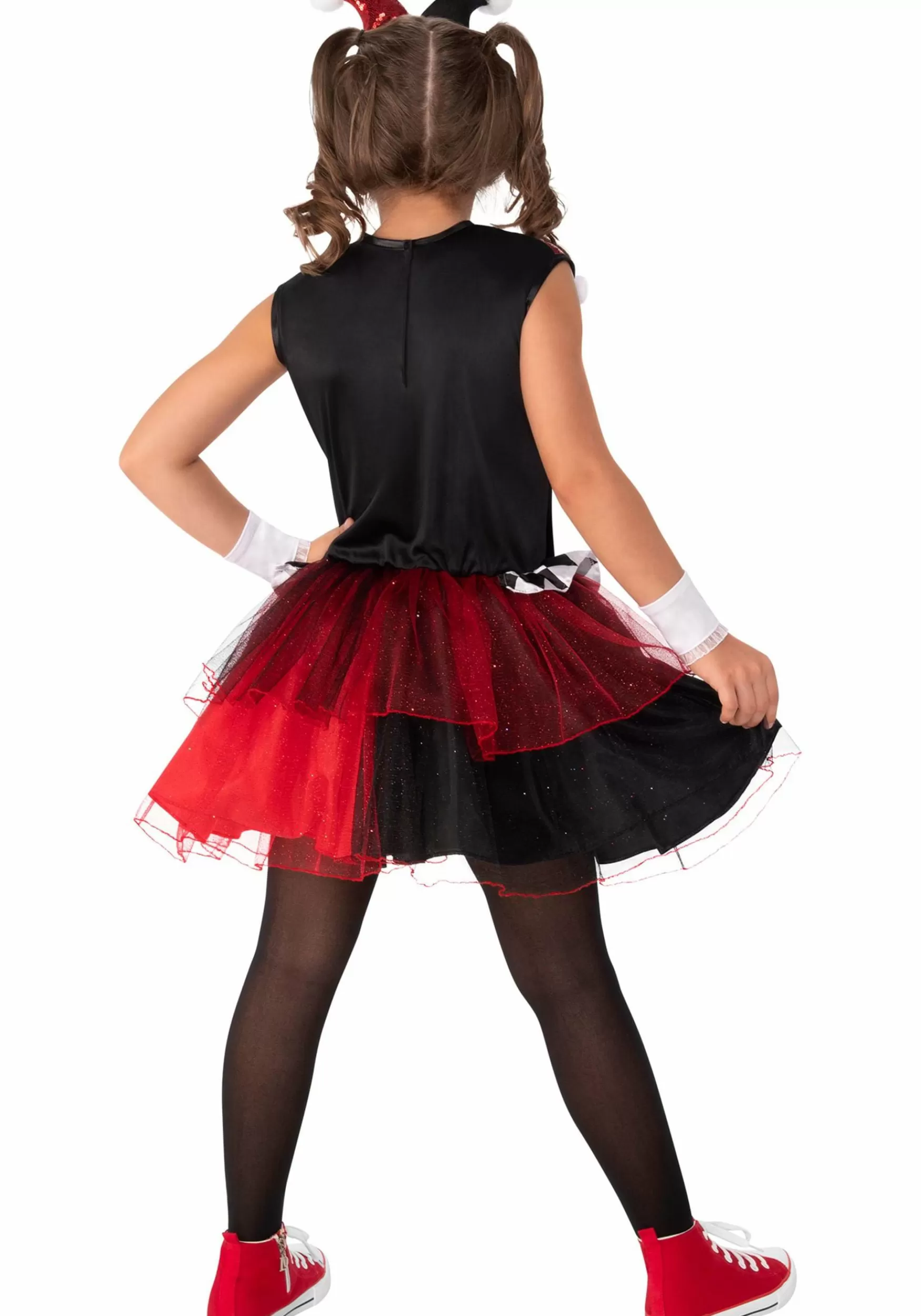 Hot Rubies Costume Super Villains Harley Quinn Costume For Girls Superhero Costumes