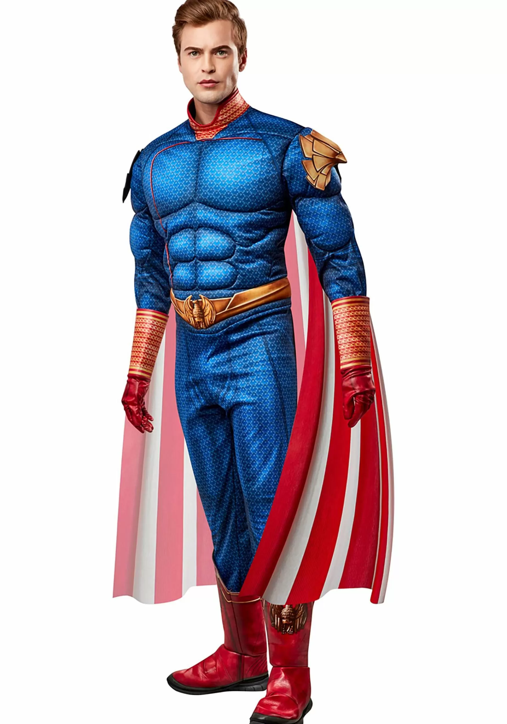 Fashion Rubies Costume The Boys Homelander Deluxe Costume For Adults Superhero Costumes