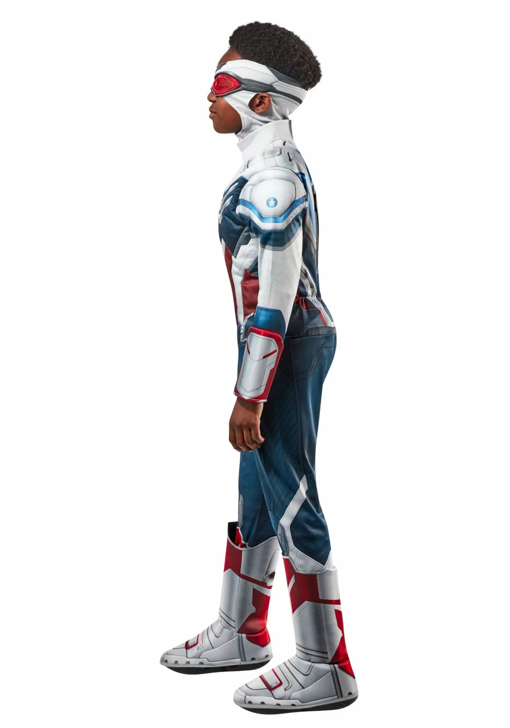 Cheap Rubies Costume The Falcon And Winter Soldier Deluxe Kid's Captain America Costume Superhero Costumes