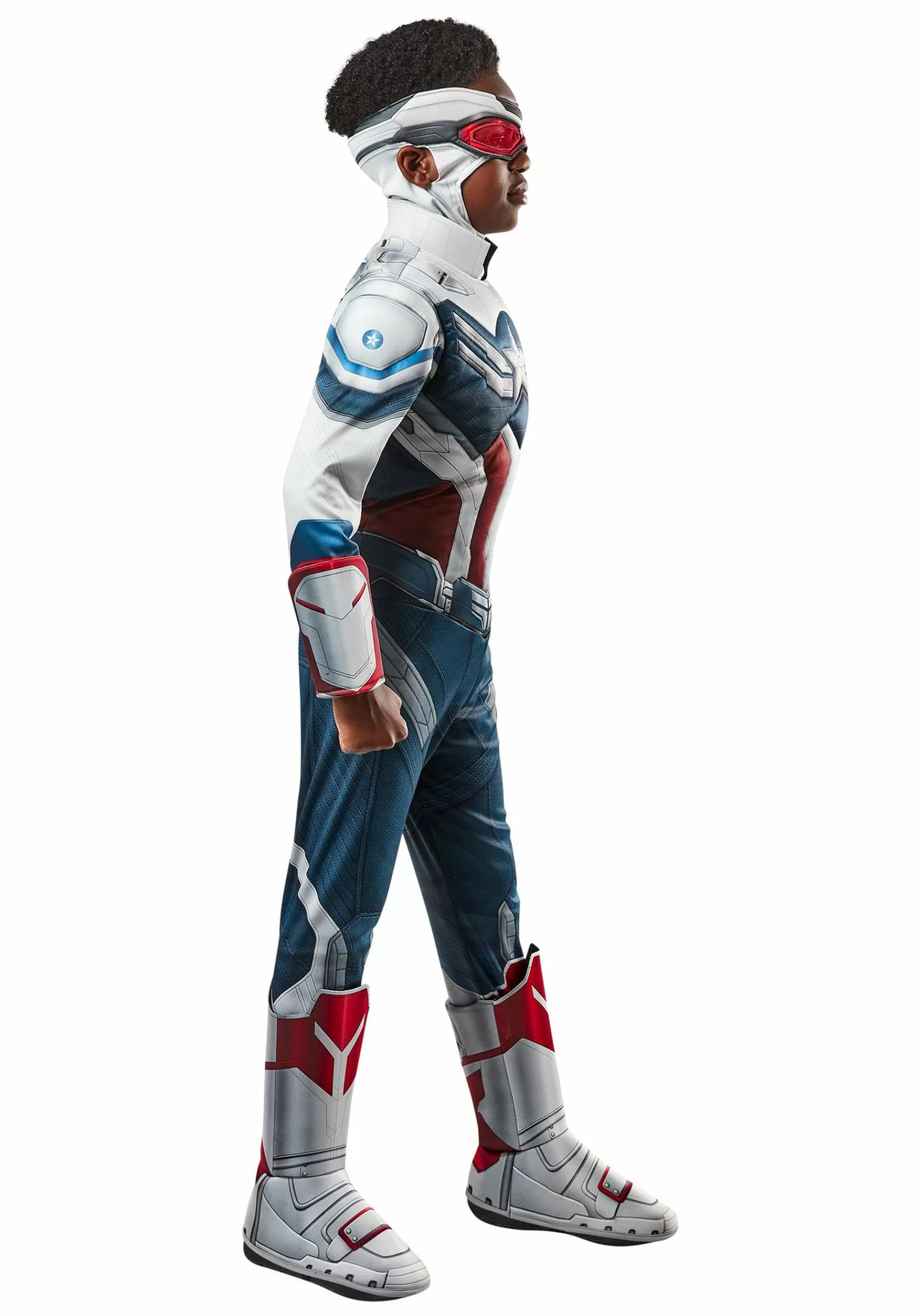Cheap Rubies Costume The Falcon And Winter Soldier Deluxe Kid's Captain America Costume Superhero Costumes