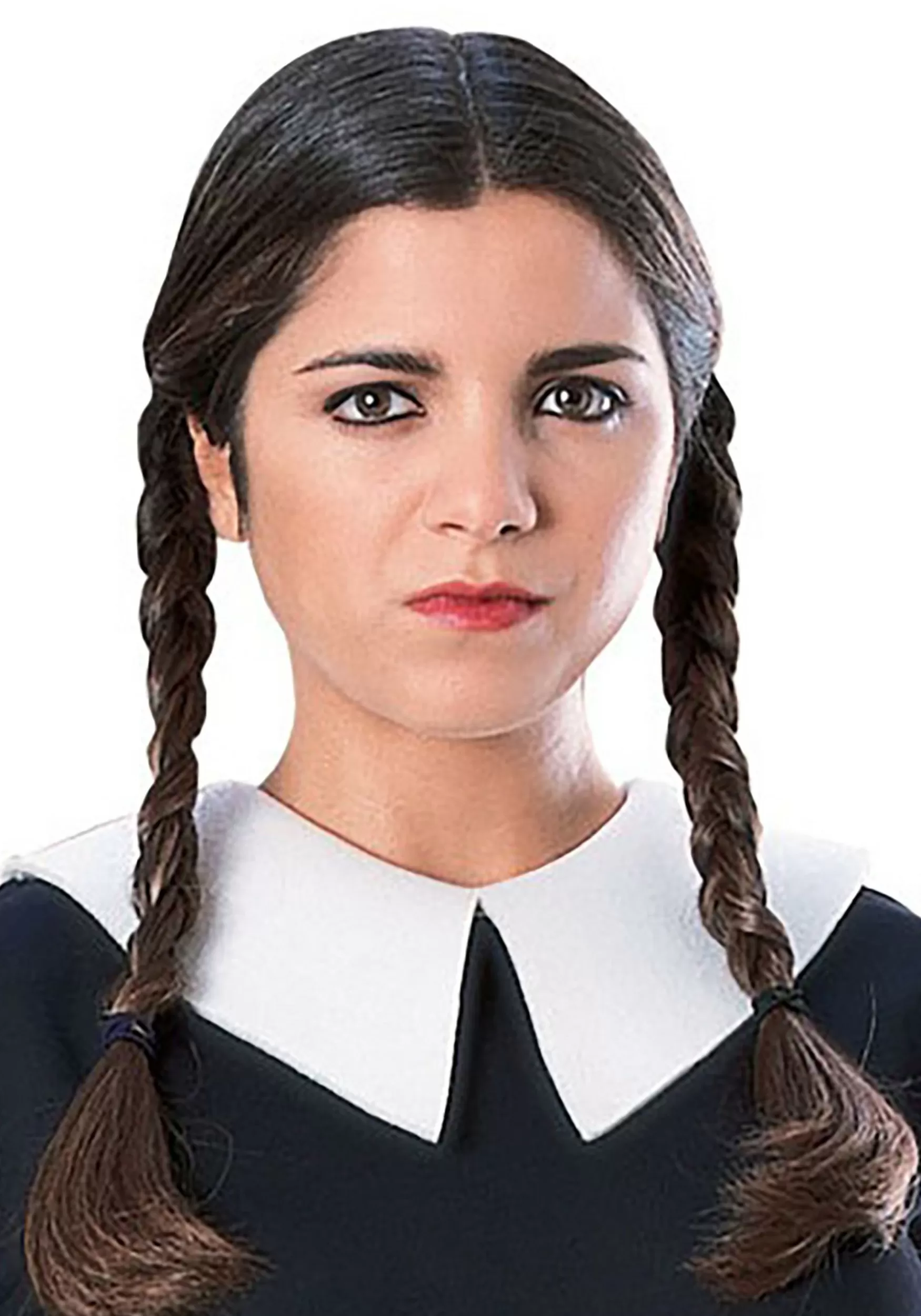 Clearance Rubies Costume Wednesday Addams Wig Tv / Movie Costumes