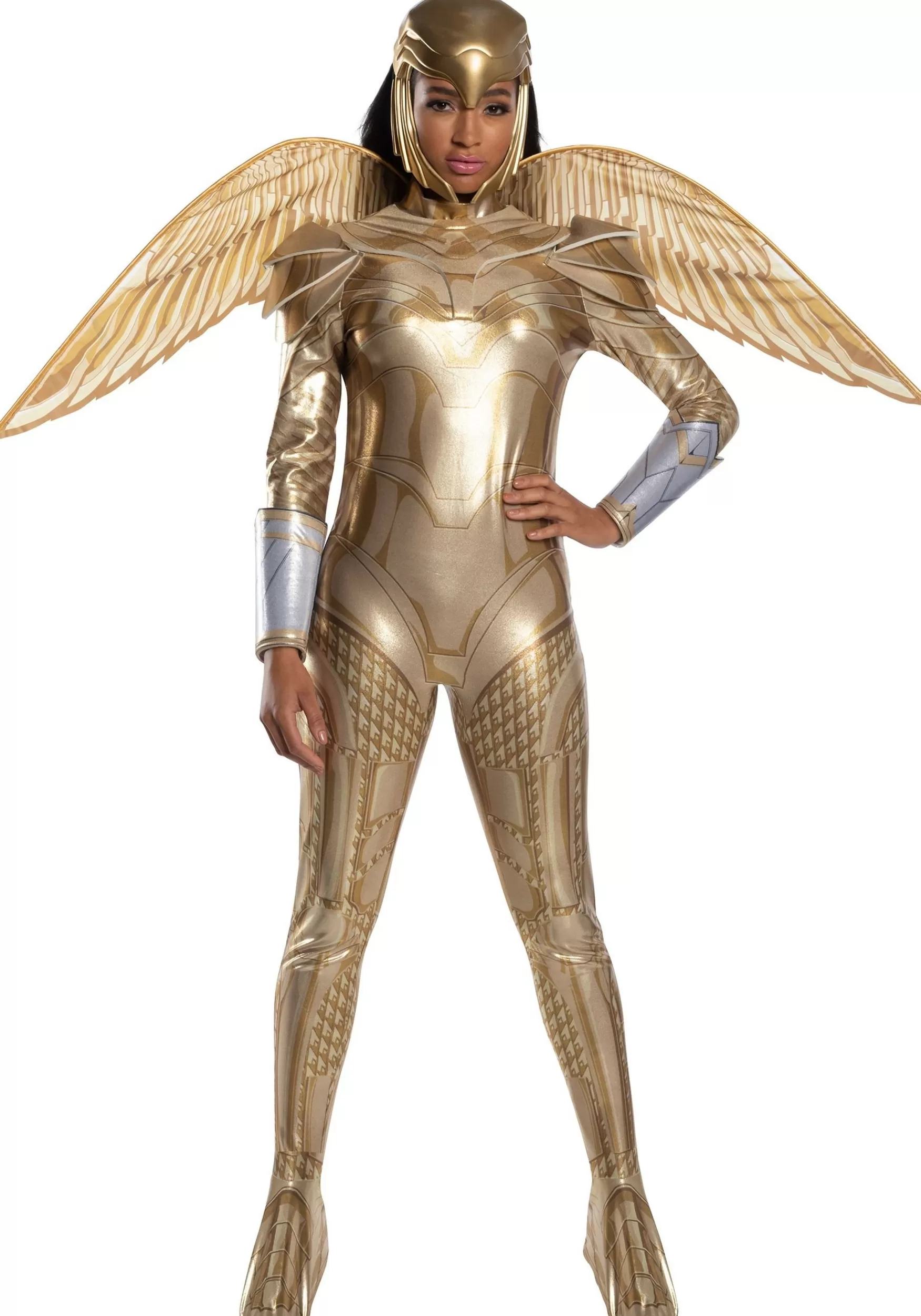 Best Sale Rubies Costume Wonder Woman Gold Armor Deluxe Womens Costume Superhero Costumes