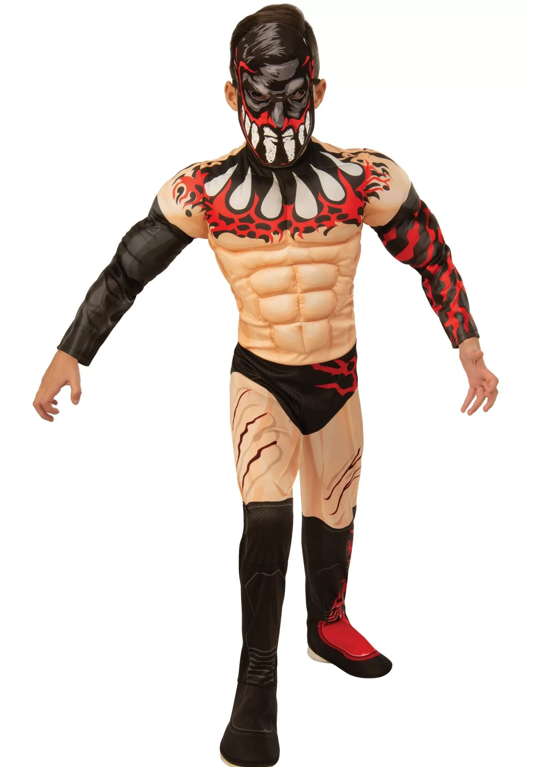 Clearance Rubies Costume Wwe Finn Balor Demon King Boy's Deluxe Costume Sports Costumes
